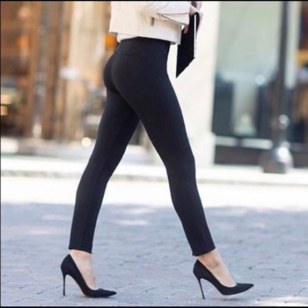 New! SPANX Perfect Black Pant Ankle Backseam - Picture 3 of 7